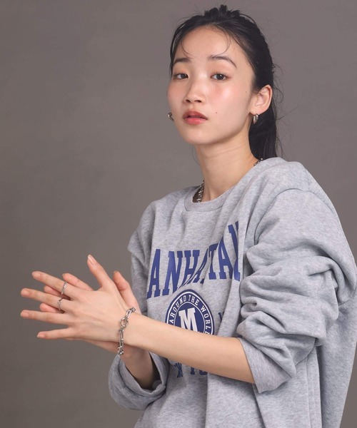 LHME(エルエイチエムイー)の「【WEB限定】“Moment”リンクホースシューチェーンブレスレット/サージカルステンレス(金属アレルギー対応)【LHME / エルエイチエムイー】(ブレスレット・レディース・シルバー・ONE SIZE)」の7枚目の写真