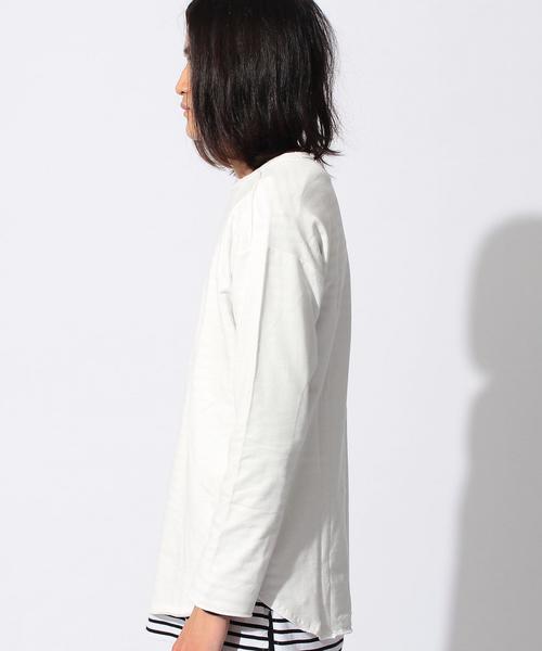 MONKEY TIME(モンキータイム)の「<monkey time>∴ MN/URK C/OFF LSL/カットソー◆(Tシャツ/カットソー・メンズ・オフホワイト/グレー/ベージュ・MEDIUM/LARGE/SMALL/X-LARGE)」の17枚目の写真