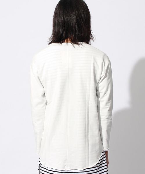 MONKEY TIME(モンキータイム)の「<monkey time>∴ MN/URK C/OFF LSL/カットソー◆(Tシャツ/カットソー・メンズ・オフホワイト/グレー/ベージュ・MEDIUM/LARGE/SMALL/X-LARGE)」の9枚目の写真