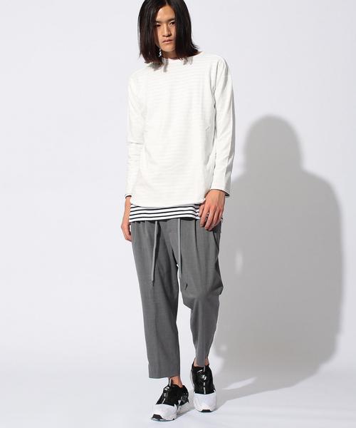 MONKEY TIME(モンキータイム)の「<monkey time>∴ MN/URK C/OFF LSL/カットソー◆(Tシャツ/カットソー・メンズ・オフホワイト/グレー/ベージュ・MEDIUM/LARGE/SMALL/X-LARGE)」の11枚目の写真