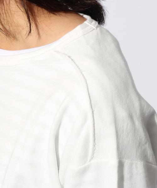 MONKEY TIME(モンキータイム)の「<monkey time>∴ MN/URK C/OFF LSL/カットソー◆(Tシャツ/カットソー・メンズ・オフホワイト/グレー/ベージュ・MEDIUM/LARGE/SMALL/X-LARGE)」の12枚目の写真