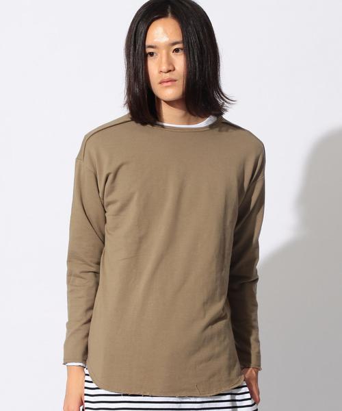 MONKEY TIME(モンキータイム)の「<monkey time>∴ MN/URK C/OFF LSL/カットソー◆(Tシャツ/カットソー・メンズ・オフホワイト/グレー/ベージュ・MEDIUM/LARGE/SMALL/X-LARGE)」の8枚目の写真