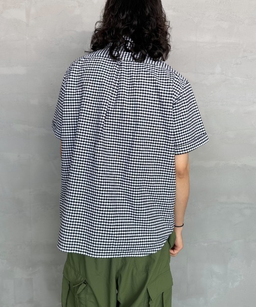 DANTON - タグ付新品未使用☆danton ラウンドカラーギンガムチェックシャツ☆ダントン Amazon | [ダントン] DANTON ギンガムチェック ラウンドカラー