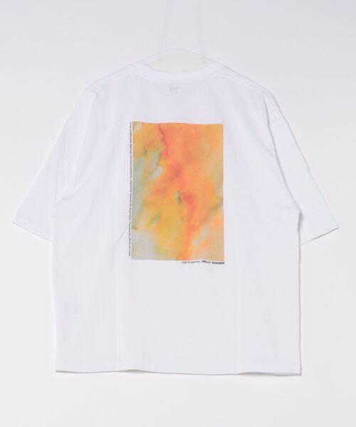 HELLY HANSEN(ヘリーハンセン)の「【HELLY HANSEN】MarinePaper PrintTee(Tシャツ/カットソー・レディース・ホワイト・MEDIUM/SMALL)」の2枚目の写真