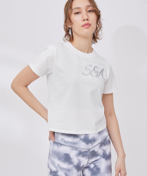 WIND AND SEA（ウィンダンシー）の「【NERGY×WIND AND SEA】接触冷感  ロゴプリントTシャツ（Tシャツ/カットソー・レディース・ブラック/ピンク/ライトグリーン/ホワイト系その他/ホワイト・M）」の2枚目の写真