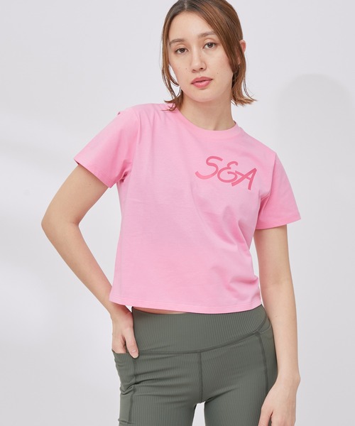【関税込み】AREA SSENSE限定 ピンク Crystal Bustier Tシャツ AREA crystal-embellished bustier-cup T-shirt | Pink | FARFETCH