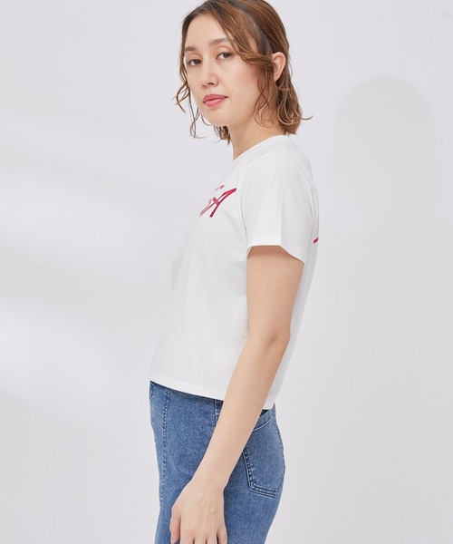 WIND AND SEA（ウィンダンシー）の「【NERGY×WIND AND SEA】接触冷感  ロゴプリントTシャツ（Tシャツ/カットソー・レディース・ブラック/ピンク/ライトグリーン/ホワイト系その他/ホワイト・M）」の12枚目の写真