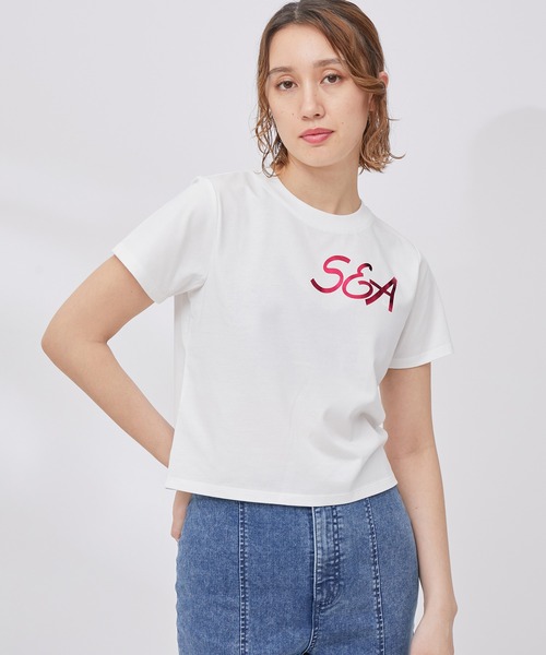 WIND AND SEA（ウィンダンシー）の「【NERGY×WIND AND SEA】接触冷感  ロゴプリントTシャツ（Tシャツ/カットソー・レディース・ブラック/ピンク/ライトグリーン/ホワイト系その他/ホワイト・M）」の13枚目の写真