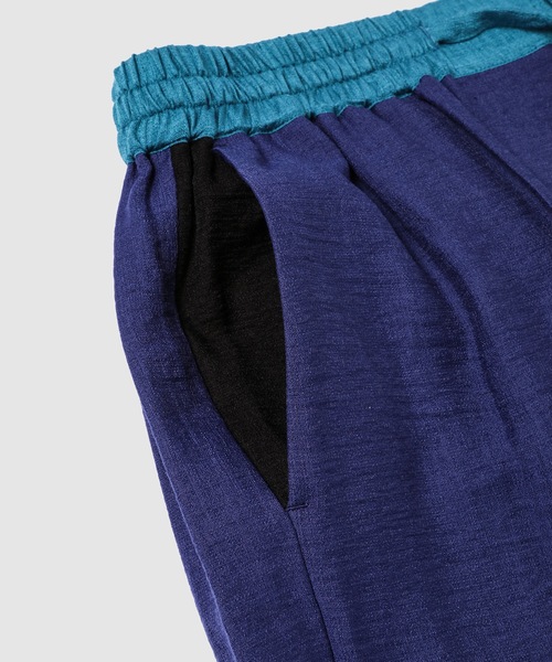 WhoWhat(フーワット)の「DOMINANT COLOR PANTS(その他パンツ・メンズ・オレンジ/ネイビー・M)」の4枚目の写真