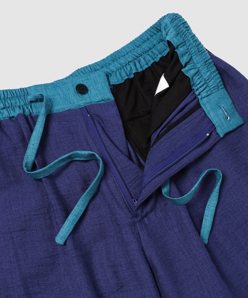 WhoWhat(フーワット)の「DOMINANT COLOR PANTS(その他パンツ・メンズ・オレンジ/ネイビー・M)」の6枚目の写真