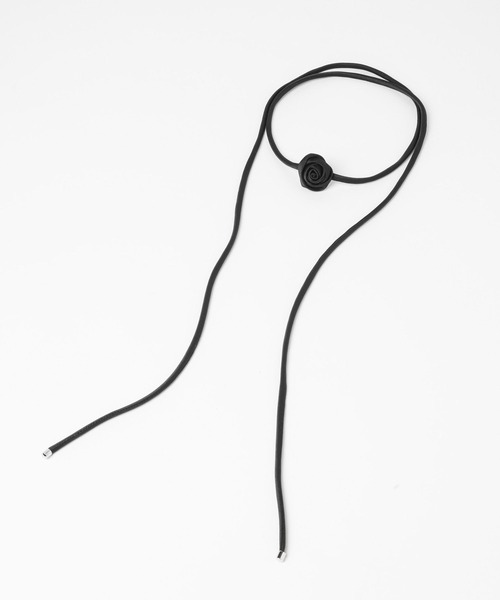 HARE（ハレ）の「ローズモチーフチョーカー(HARE)（チョーカー・レディース・シルバー/ブラック・FREE）」の16枚目の写真