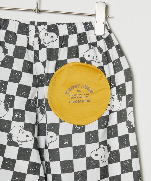 Ampersand（アンパサンド）の「Ampersand/アンパサンド PEANUTSコーディネートセット（Tシャツ/カットソー・キッズ・オフホワイト/サックスブルー・120/130/140）」の16枚目の写真