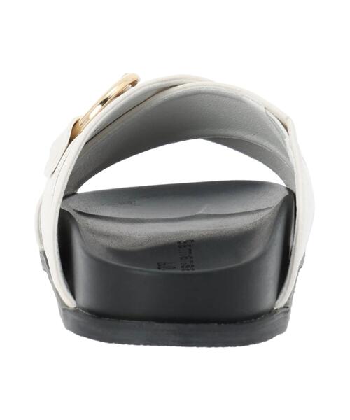 Samansa Mos2 blue(サマンサモスモスブルー)の「バックルクロスベルトサンダル(ドレスシューズ・レディース・キナリ/ブラック/シルバー・M/L)」の9枚目の写真