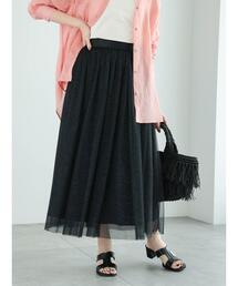 Te chichi | ラメチュールギャザースカート(スカート)