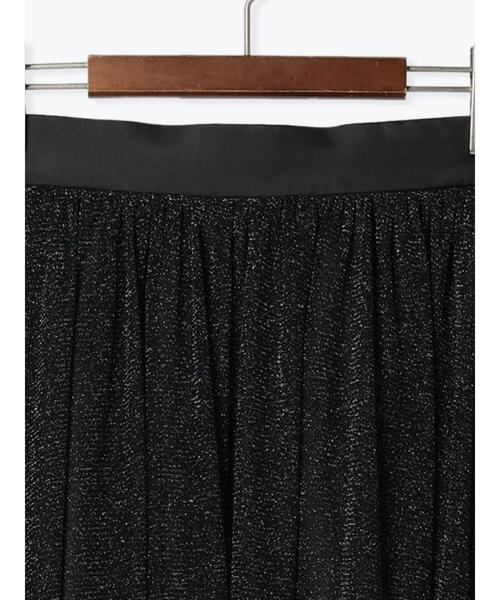 Te chichi（テチチ）の「ラメチュールギャザースカート（スカート・レディース・ブラック/グレー・F）」の16枚目の写真