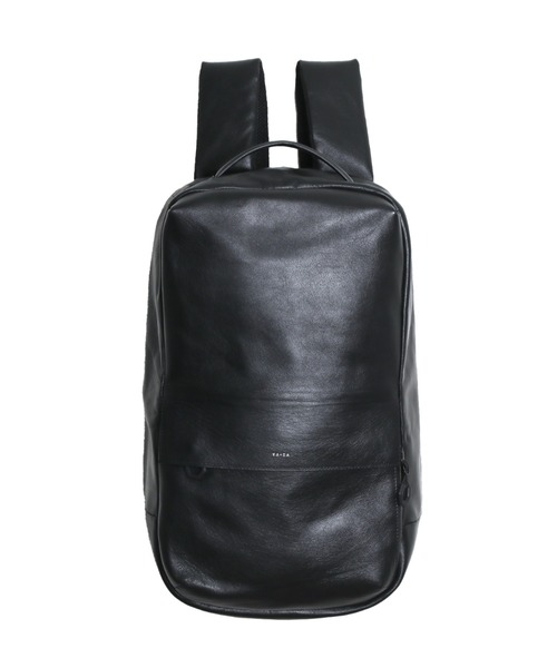 YArKA（ヤーカ）の「【YArKA/ヤーカ】real leather square flap back pack [Alnitak4] / リアルレザー四角フラップバックパック(リュック)（バックパック/リュック・メンズ・ブラック・FREE）」の4枚目の写真