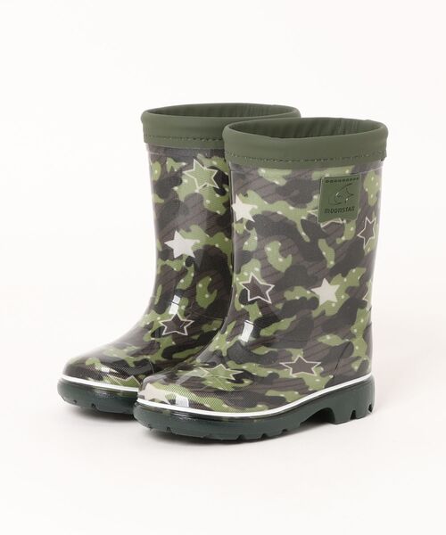 MoonStar（ムーンスター）の「《moonstar》MS RB C65（レインシューズ・キッズ・ネイビー/ブラック/ピンク/カーキ/サックスブルー/ネイビー系/ブラック系その他・15.0cm/21.0cm/20.0cm/19.0cm/18.0cm/17.0cm/16.0cm/14.0cm）」の4枚目の写真