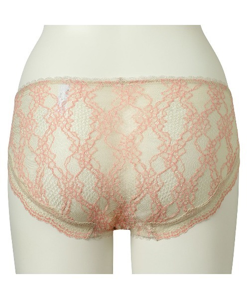 キッドブルー KIDBLUE レースショーツ L KID BLUE(キッドブルー)｜25シャーリングレースショーツ