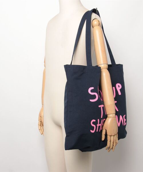 shesame(シーセム)の「color tote bag(トートバッグ・レディース・ブラック/ライトブルー/ネイビー/レッド・フリー)」の9枚目の写真