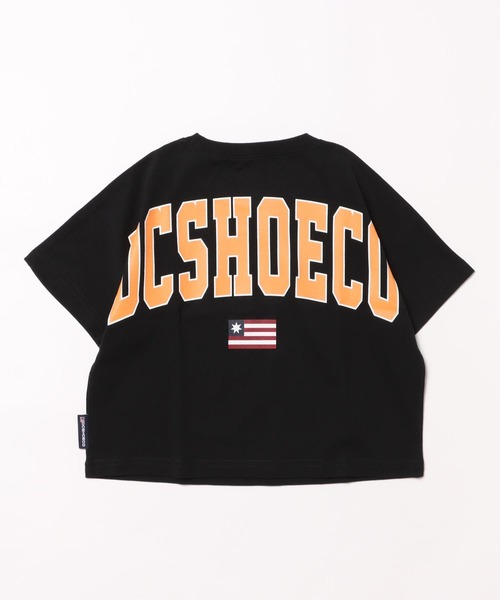 DC SHOES(ディーシーシューズ)の「23 KD BACK ARCH SS/DCキッズバックプリントロゴ半袖Tシャツ(Tシャツ/カットソー・キッズ・グリーン/ホワイト/ブラック・160/150/140/110/100/130/120)」の10枚目の写真