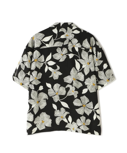 DANKE SCHON(ダンケシェーン)の「DankeSchon/ダンケシェーン/OPEN COLLAR SSH B.FLOWER(シャツ/ブラウス・メンズ・ホワイト/ブラック・F)」の7枚目の写真