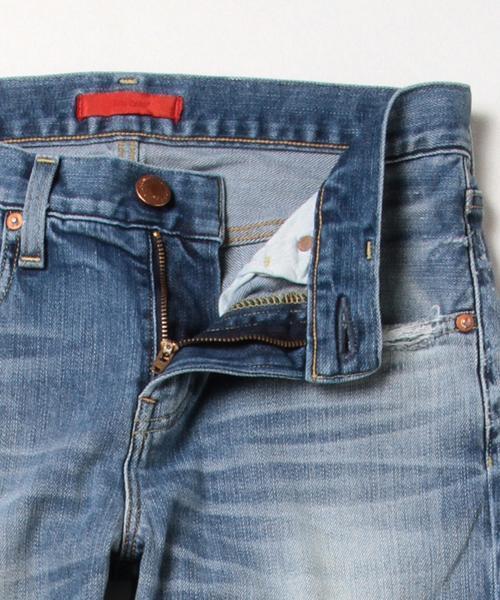 Ray BEAMS(レイビームス)の「RED CARD / ダメージ デニム(デニムパンツ・レディース・ブルー系その他・24/22/23/25)」の3枚目の写真