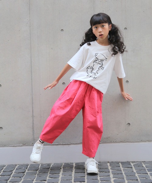UNIT CHEST(ユニットチェスト)の「【UNIT CHEST】unique unisex T-shirt NYAO! by kikki(Tシャツ/カットソー・メンズ・ホワイト/ブラック・L/M/S)」の9枚目の写真