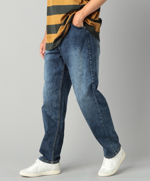 β MEN（ベータメン）の「ハイブリッドハイパーストレッチ ダブルポケットパンツ（デニムパンツ・メンズ・ネイビー・M）」の8枚目の写真