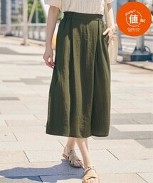 ikka | 【接触冷感／親子おそろい】冷感スラブタックスカーチョ(その他パンツ)