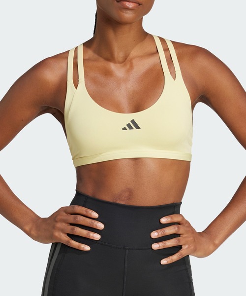 adidas☆エアロインパクト リュクス ライトサポート ブラ Aeroimpact リュクス トレーニング ライトサポートブラ
