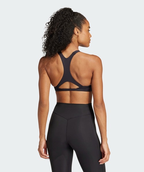 adidas（アディダス）の「Aeroimpact リュクス トレーニング ライトサポートブラ / アディダス adidas（スポーツブラ・レディース・グリーン/ブラック/イエロー・L-AB/M-AB/S-AB/XL-CD/XL-AB/M-CD/S-CD/L-CD）」の10枚目の写真