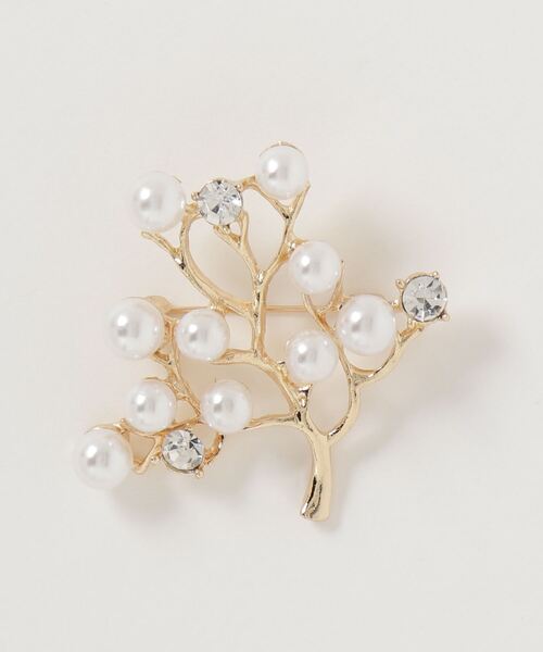 epic day（エピックデイ）の「パールブランチツリーブローチ（ブローチ/コサージュ・レディース・ゴールド/ピンクゴールド・F）」の10枚目の写真