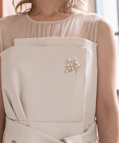 epic day（エピックデイ）の「パールブランチツリーブローチ（ブローチ/コサージュ・レディース・ゴールド/ピンクゴールド・F）」の8枚目の写真