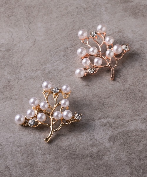 epic day（エピックデイ）の「パールブランチツリーブローチ（ブローチ/コサージュ・レディース・ゴールド/ピンクゴールド・F）」の12枚目の写真
