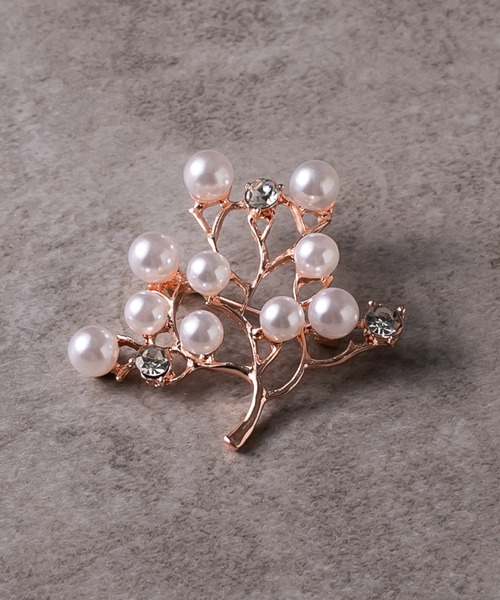 epic day（エピックデイ）の「パールブランチツリーブローチ（ブローチ/コサージュ・レディース・ゴールド/ピンクゴールド・F）」の13枚目の写真