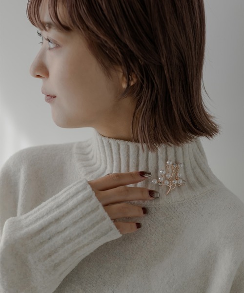 epic day（エピックデイ）の「パールブランチツリーブローチ（ブローチ/コサージュ・レディース・ゴールド/ピンクゴールド・F）」の17枚目の写真