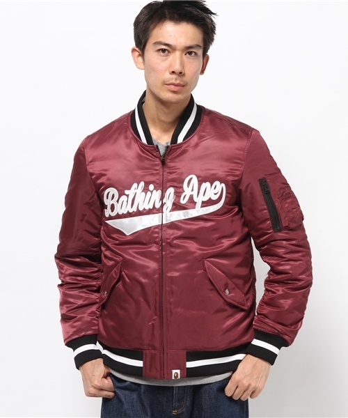 A BATHING APE（アベイシングエイプ）の「MA-1 REVERSIBLE DOWN JACKET