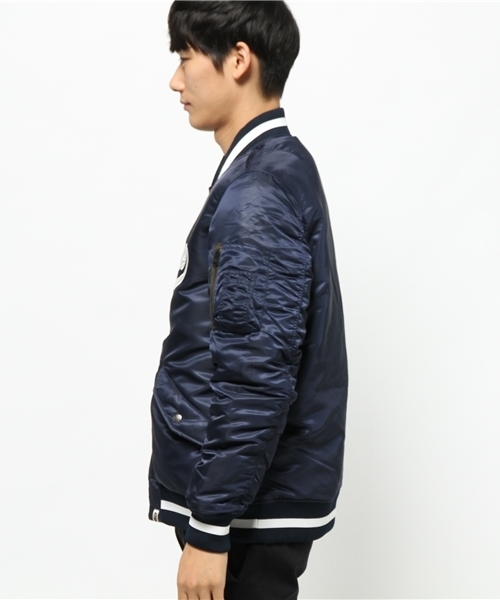 A BATHING APE（アベイシングエイプ）の「MA-1 REVERSIBLE DOWN JACKET