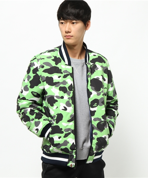 A BATHING APE（アベイシングエイプ）の「MA-1 REVERSIBLE DOWN JACKET