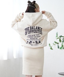 RVCA（ルーカ）の「RVCA/ルーカ パーカーワンピ バックプリント BE044-351（ワンピース）」