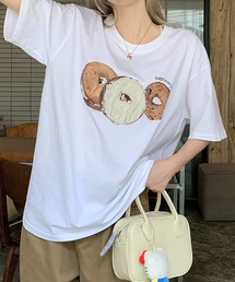 ドーナツフォトプリント Tシャツ
