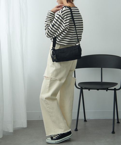 【toleur】キャンバスメッシュロールショルダー 11939（ショルダーバッグ）｜toleur（トーラ）