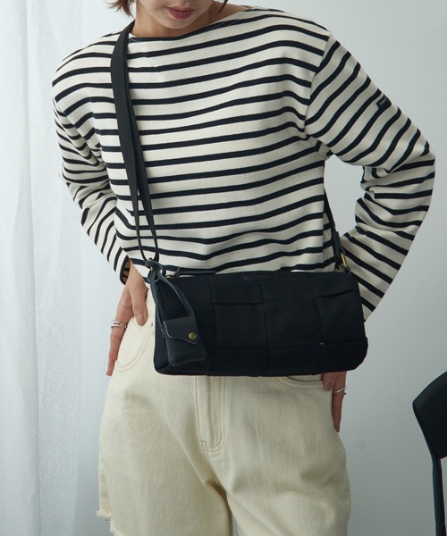 【toleur】キャンバスメッシュロールショルダー 11939（ショルダーバッグ）｜toleur（トーラ）