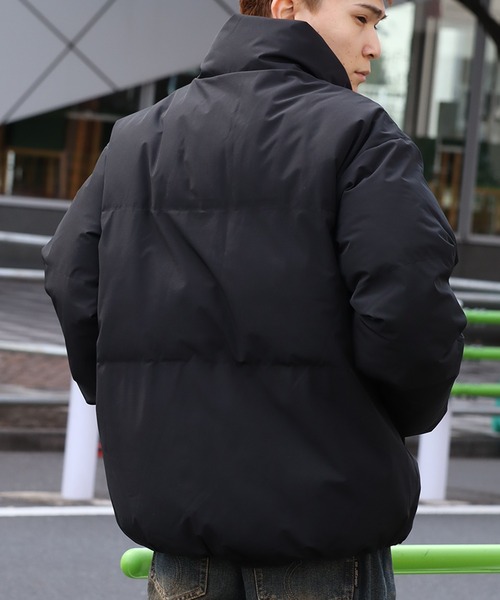 CONVERSE(コンバース)の「【CONVERSE/コンバース】ビッグシルエット ファイバーダウン スタンドジャケット(ダウンジャケット/コート・メンズ・ホワイト/ブラック/グレー・LL/L/M)」の15枚目の写真