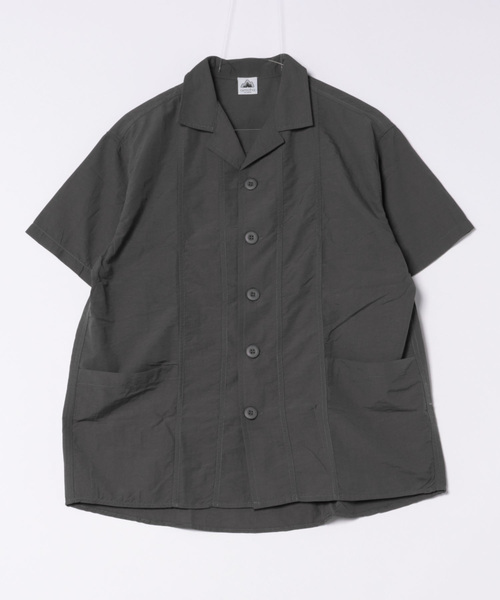ブラウス シャツ aimoha outdoor ユニセックス　ビッグシルエット シャツ レディース メンズ セール】aimoha outdoor ユニセックス ビッグシルエット シャツ
