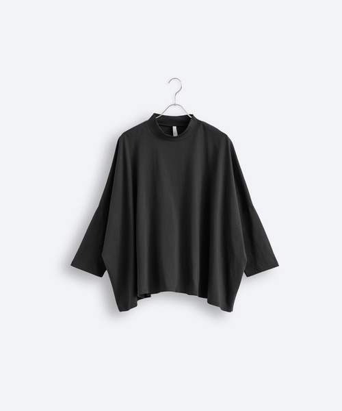 Kelen(ケレン)の「「KELEN/ケレン」ワイドボックスシルエットトップス(Tシャツ/カットソー・レディース・ライトベージュ/ブラック/ブルー系その他/ブラウン・FREE)」の1枚目の写真