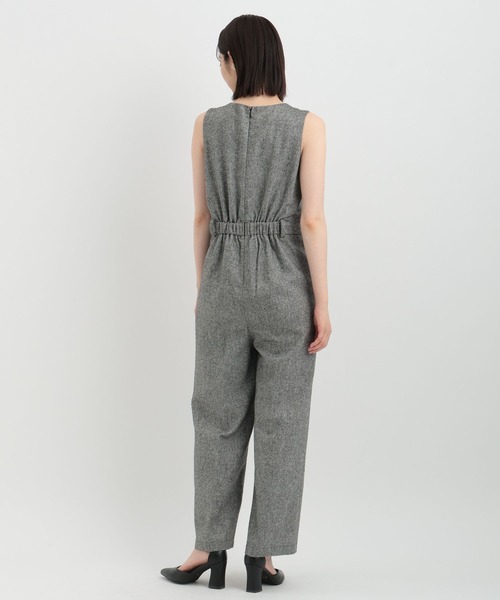 Andemiu（アンデミュウ）の「ラメツイードオールインワン140135（つなぎ/オールインワン・レディース・グレー/ブラック・SMALL/MEDIUM）」の10枚目の写真