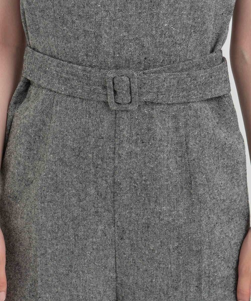 Andemiu（アンデミュウ）の「ラメツイードオールインワン140135（つなぎ/オールインワン・レディース・グレー/ブラック・SMALL/MEDIUM）」の14枚目の写真