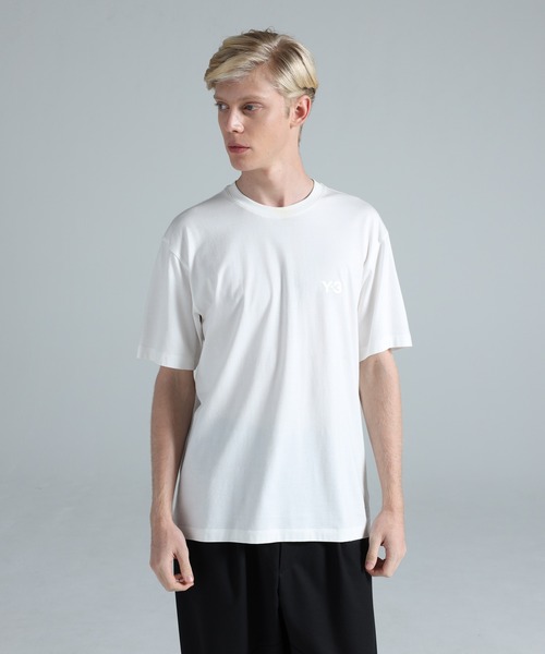 Y-3(ワイスリー)の「M REG SS TEE(Tシャツ/カットソー・メンズ・ホワイト・X-SMALL/SMALL/MEDIUM/LARGE/X-LARGE/XX-LARGE)」の4枚目の写真