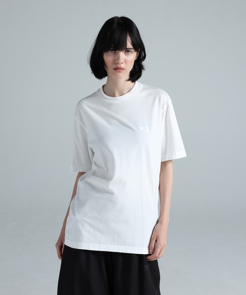 Y-3(ワイスリー)の「M REG SS TEE(Tシャツ/カットソー・メンズ・ホワイト・X-SMALL/SMALL/MEDIUM/LARGE/X-LARGE/XX-LARGE)」の6枚目の写真